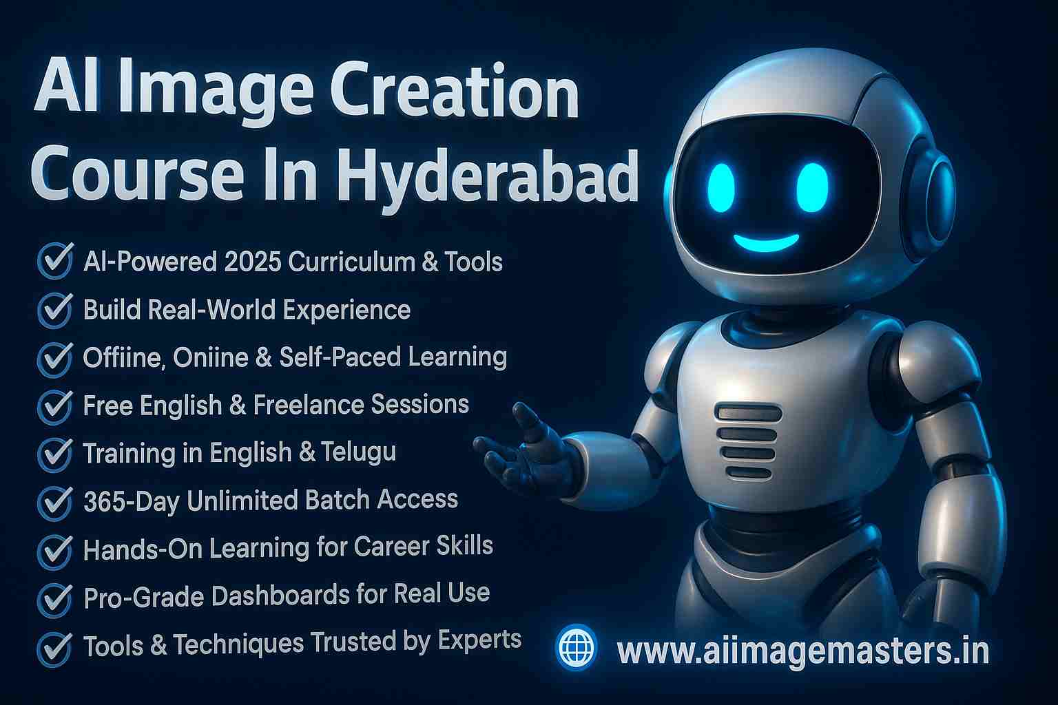 Best AI Image Creation Course in Hyderabad